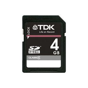 （まとめ買い）TDK SD／SDHCカード 4GB T-SDHC4GB4 【×3セット】