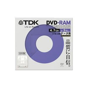 （まとめ買い）TDK データ用DVD-RAM 4.7GB DRAM47Y4B1S 【×7セット】