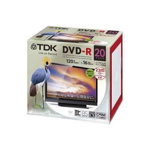 （まとめ買い）TDK 録画DVD-R120分5mmケース20枚DR120DPWC20UE 【×3セット】