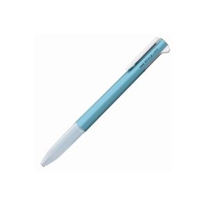 (業務用200セット) 三菱鉛筆 スタイルフィット3色ホルダUE3H208Mブルー - 拡大画像