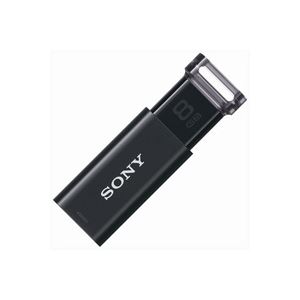（業務用2セット）SONY ソニー USBメモリー 8GB USM8GU B ブラック - 拡大画像