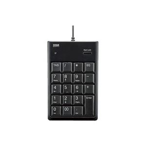 （まとめ買い）サンワサプライ USBハブ付テンキー NT-16UH2BK 【×3セット】