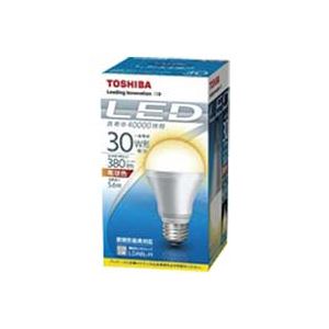 （まとめ買い）東芝情報機器 TOSHIBA 電球形LEDランプLDA6L-H 【×3セット】