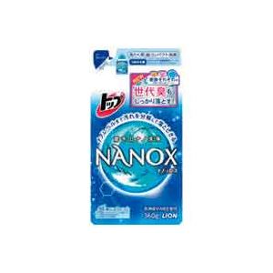 （まとめ買い）ライオン トップNANOX詰替用360g 【×10セット】