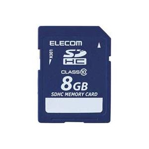 （まとめ買い）エレコム ELECOM SDHCメモリカード 8GB MF-FSDH08GC10R 【×5セット】