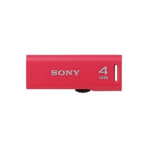 （まとめ買い）SONY ソニー ポケットビットR 4GB ピンク USM4GR P 【×4セット】