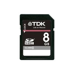 （まとめ買い）TDK SDHCメモリーカード 8GB T-SDHC8GB4 【×2セット】