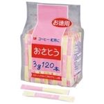 （まとめ買い）新三井製糖 スティックシュガー 3g×120本入 80408 【×10セット】