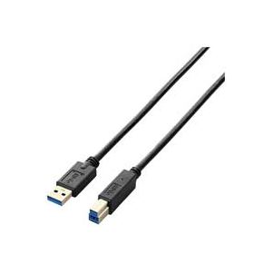 (業務用30セット) エレコム ELECOM USB3.0ケーブル1m USB3-AB10BK 商品画像