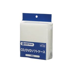 （業務用10セット）ジョインテックス 不織布CD・DVDケース 100枚パック A415J - 拡大画像