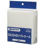 （まとめ買い）ジョインテックス 不織布CD・DVDケース 100枚パック A415J 【×10セット】