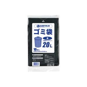 （業務用50セット）ジョインテックス ゴミ袋 LDD 黒 20L 10枚 N210J-20 - 拡大画像