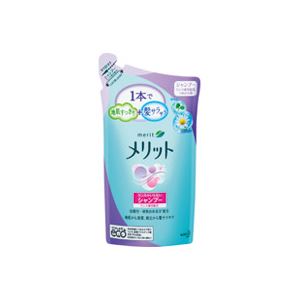 （まとめ買い）花王 メリットシャンプー 詰替340ml 【×30セット】