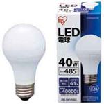 （まとめ買い）アイリスオーヤマ LED電球 昼白色 LDA7N-H-V19 【×40セット】