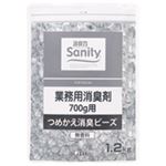 （まとめ買い）エステー サニティー 消臭剤 詰替 無香料 1.2kg 【×3セット】