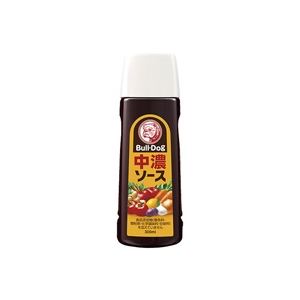 （まとめ買い）ブルドックソース ブルドック 中濃ソース 300ml 【×10セット】