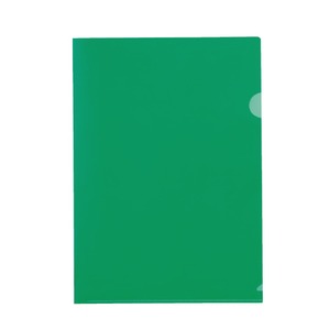 （業務用10セット）ジョインテックス カラーホルダー A4緑20枚 D611J-GR - 拡大画像