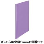 （まとめ買い）プラス シンプルクリアファイル10P FC-210SC 紫 【×20セット】