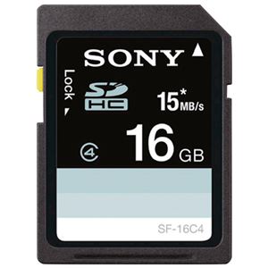 SONY SDHCカード 16GB SF-16N4 - 拡大画像