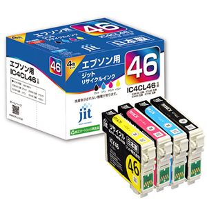 ジット リサイクルインク JIT-E464PZ4本セット - 拡大画像