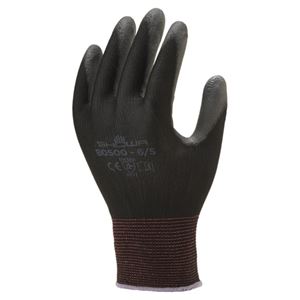 ショーワグローブ パームフィット手袋B0500ブラック S 10双 - 拡大画像
