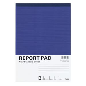 プラス レポートパッド RE-050B B5 B罫10冊 商品画像