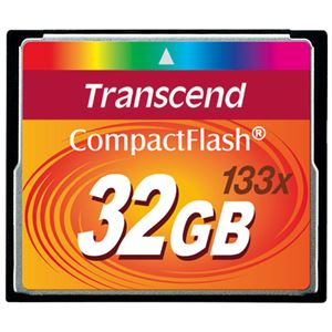 トランセンド コンパクトフラッシュ 32GB TS32GCF133 - 拡大画像