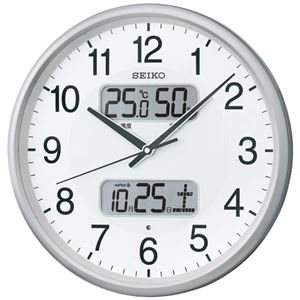 セイコークロック セイコー 電波掛時計 KX383S 商品画像