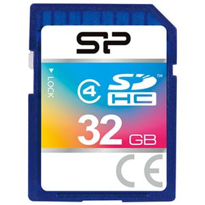 シリコンパワー SDHCカード class4 32GB SP032GBSDH004V10 - 拡大画像