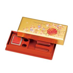 雅印章セット箔工芸京てまり 294-03A
