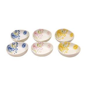 花だより小鉢3色6個組 389-03A