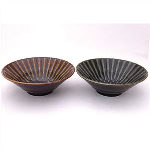 釉彩浪漫深鉢ペア 084-01A