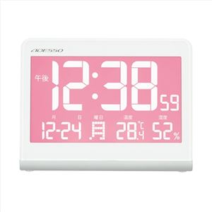 パステルカラー電波時計PK093-10A