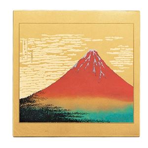 漆芸マウスパッド箔赤富士 294-02A