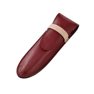 牛革ペンケース ワイン 297-11A