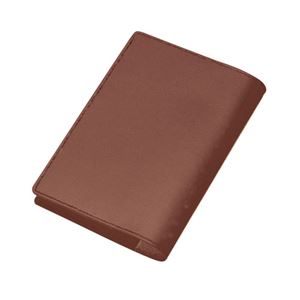 レザーブックカバーブラウン542-16A