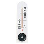 エンペックス 温湿度計 TG-6621 ホワイト