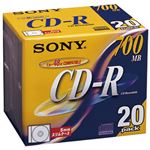 （まとめ）ソニー CD-R 20CDQ80DN 20枚【×30セット】