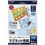 （まとめ）マグエックス ぴたえもん MSP-02-A3-1 A3 10冊【×5セット】