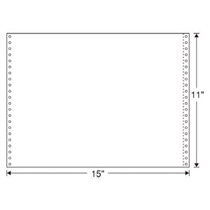 日本通信紙 白紙ストックフォーム 15X11 2000枚