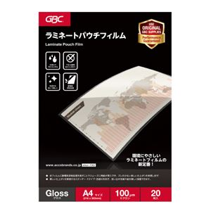 （まとめ）アコ・ブランズ ラミネートフィルム YP20PA4Z A4 20枚【×30セット】