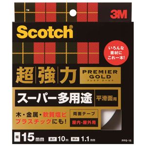 （まとめ）スリーエム ジャパン プレミアゴールドスーパー PPS-15 15mm×10【×30セット】