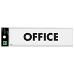 （まとめ）光 アクリルマット板サイン OFFICE【×50セット】