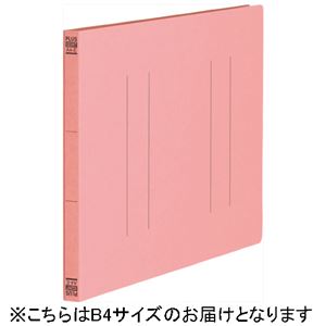 （まとめ）プラス フラットファイル縦罫B4E No.012NT PK 10冊【×30セット】