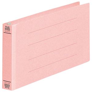 （まとめ）プラス フラットファイル 062NW 伝票 ピンク 10冊【×30セット】