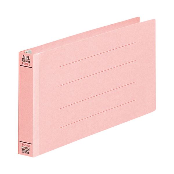 （まとめ）プラス フラットファイル 062NW 伝票 ピンク 10冊(×30セット) b04