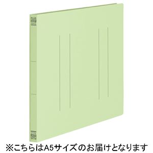 (まとめ）プラス フラットファイル縦罫A5E No.042NT GR 10冊【×10セット】