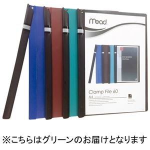 （まとめ）アコ・ブランズ Mead クランプファイル M2003004 グリーン【×100セット】