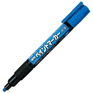 (まとめ）ぺんてる ペイントマーカー中字 MMP20-C 青【×20セット】