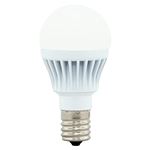 アイリスオーヤマ LED電球60W E17 広配光 電球色 4個セット